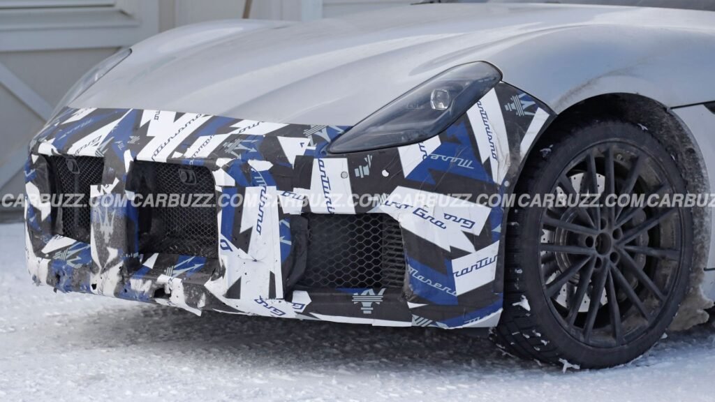 Spy Shots Catch Maserati GranTurismo And GranCabrio Hiding A New Nose