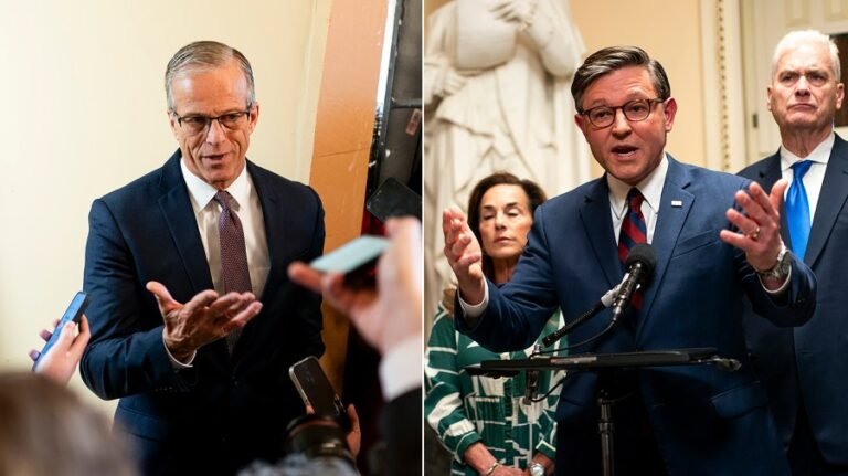 GOP divisions on display as Johnson rejects Thune-backed Senate DHS deal