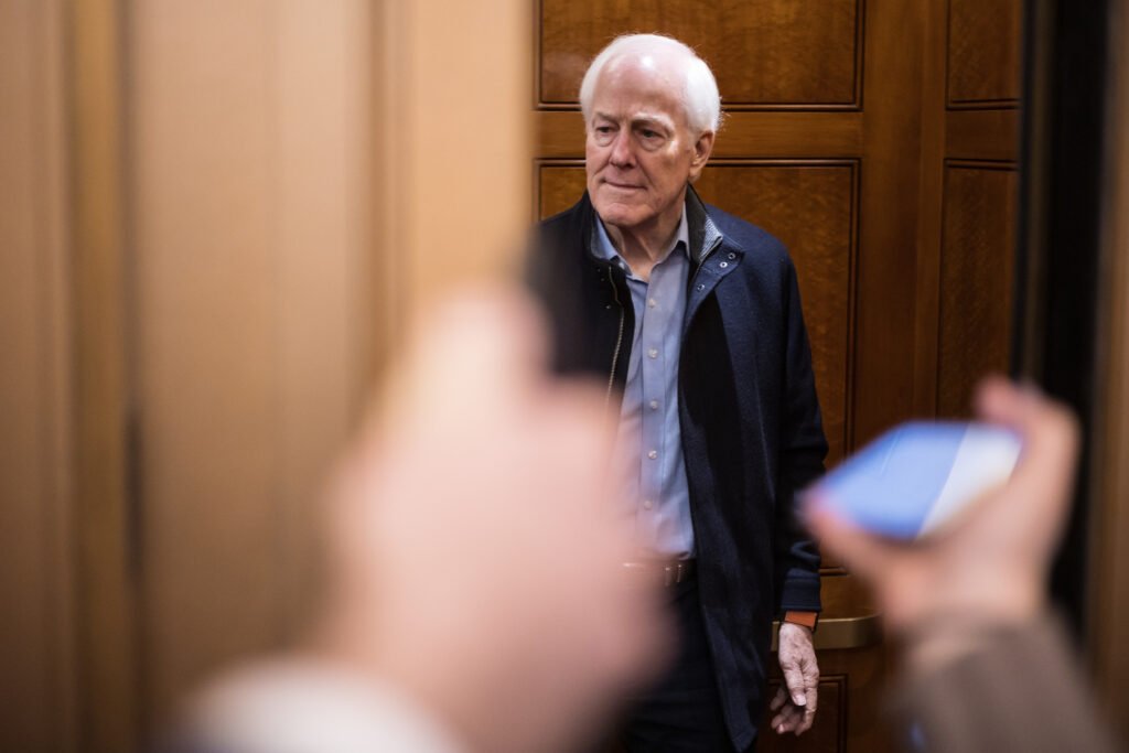 Cornyn backs ending filibuster as he courts Trump’s endorsement