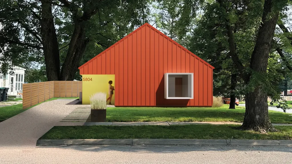 These small houses in Omaha reimagine the starter home