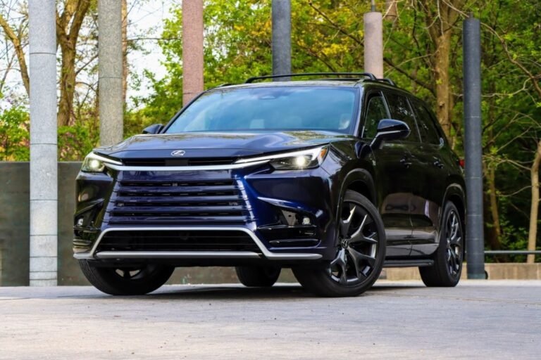 The Lexus TX in Japan Might Not Be the Same SUV Americans Get