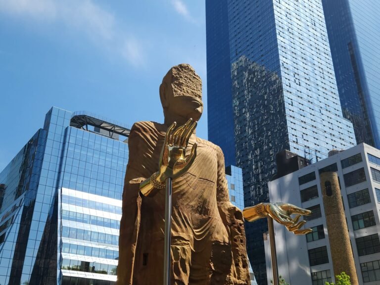 A Buddha Is Reborn on the High Line