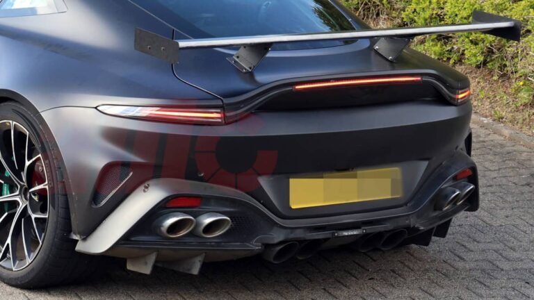 Aston Martin's Wild New Vantage Has Way Too Many Exhaust Tips