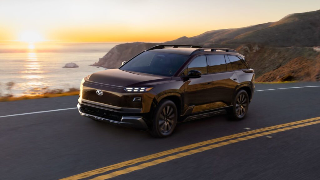 Three-Row 2027 Subaru Getaway Revealed with More Power Than the Toyota Highlander It Copies