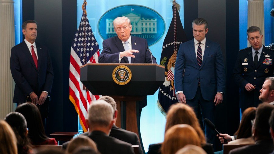 Trump says US will go after 'leaker' of info on downed pilot in Iran