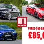 Three-car garage: Used BMW 6 Series, Lexus RC F and Honda Civic Type R for under £85,000