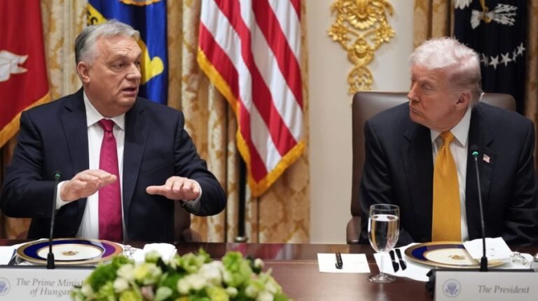 Trump urges Hungarians to 'get out and vote for' ally Orbán as election looms