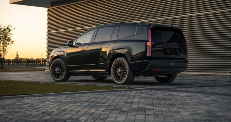 2027 Hyundai Ioniq 9 Black Ink Adds More Luxury