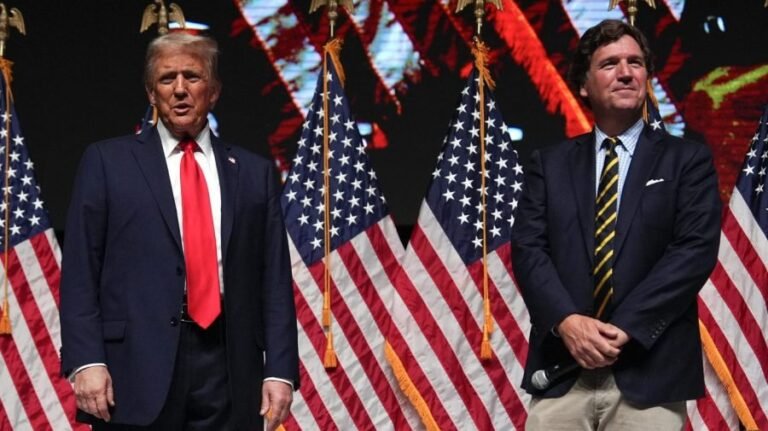 Trump rips 'low-IQ' Tucker Carlson: 'Absolutely no idea what’s going on'