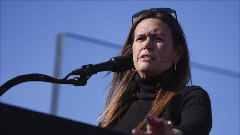 Carlson's 'misinformation' campaign 'dangerous': Sarah Huckabee Sanders