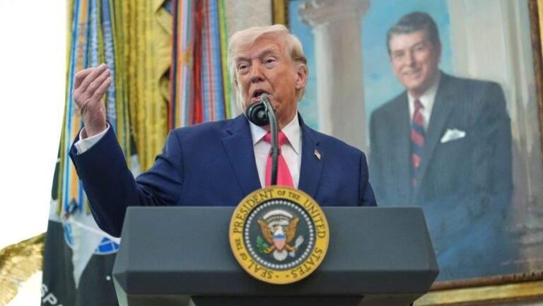 Trump unveils 100% tariff on branded pharmaceutical imports