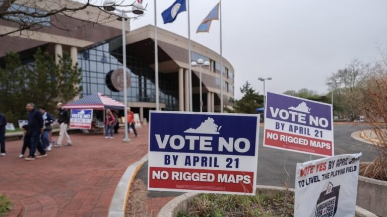 Narrow majority in Virginia backs redistricting to favor Democrats: Poll