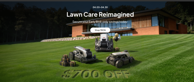 Airseekers Tron is the robot lawn mower that actually makes your grass healthier