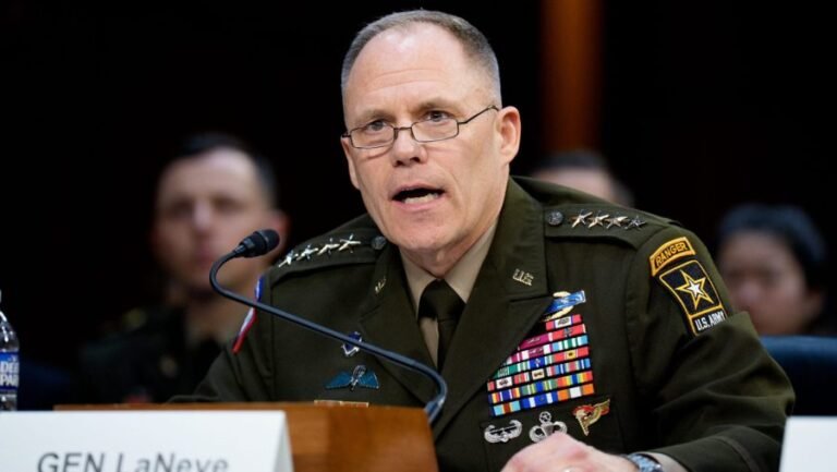 Who is Christopher LaNeve, set to become acting chief of staff of the US Army