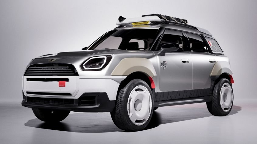 New MINI Countryman Vagabund concepts aim to bring Glastonbury spirit to the supermarket car park