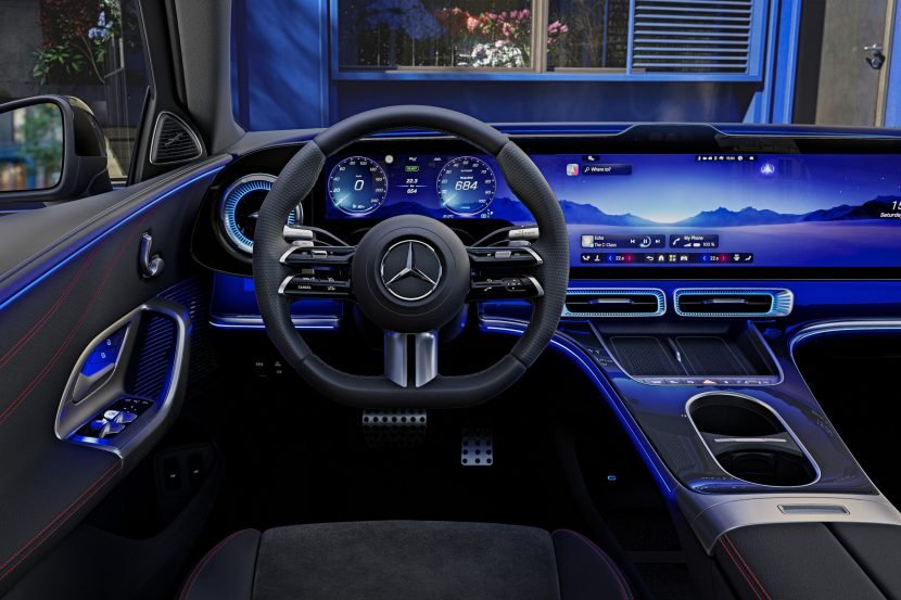 Electric Mercedes C-Class Rival To BMW i3 Has An All-Screen Dashboard