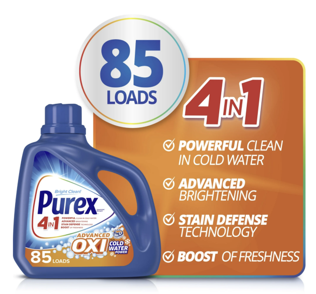 Purex Liquid Detergent (85 loads) only $5.97 at Walmart!