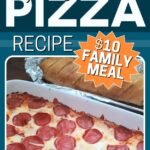 Spaghetti Pizza Recipe ($10 Family Dinner Idea)
