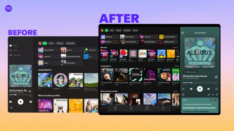 Spotify’s new tablet interface is more than just a bigger version of your phone
