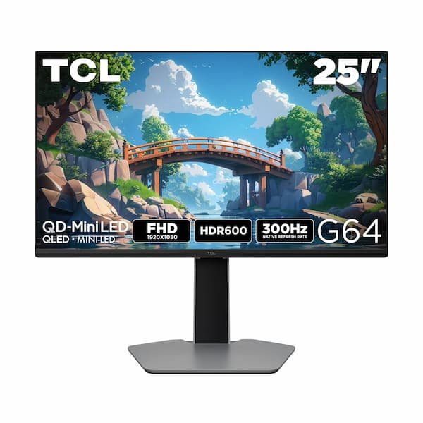 TCL 25″ QD-Mini LED Gaming Monitor only $148 shipped (Reg. $450)!