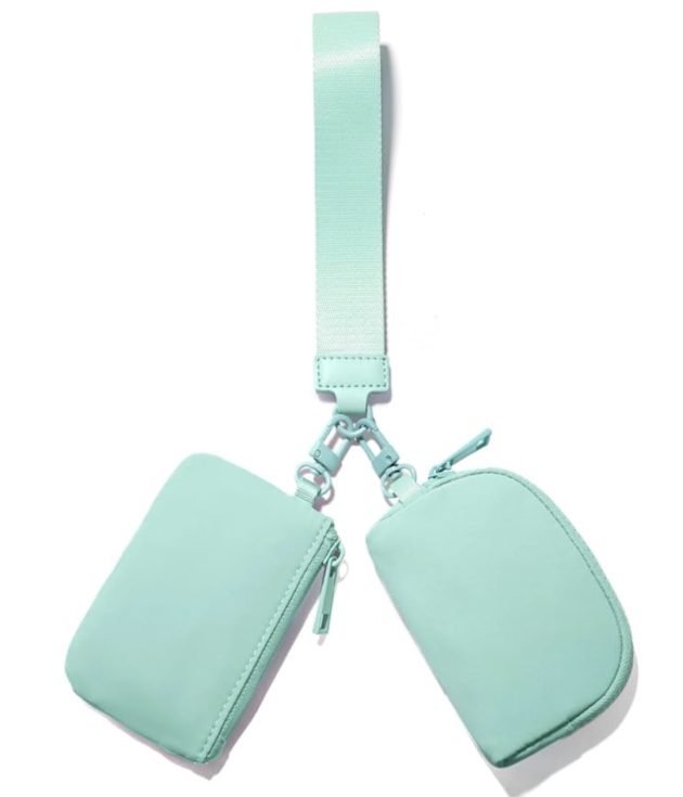 Mini Zip Around Wristlet Wallet only $6.48!