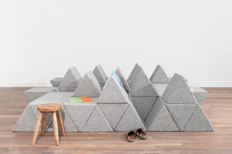 Moooi launches the Yves Béhar-designed Peaks seating system