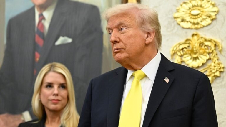 Trump ousts Bondi as attorney general