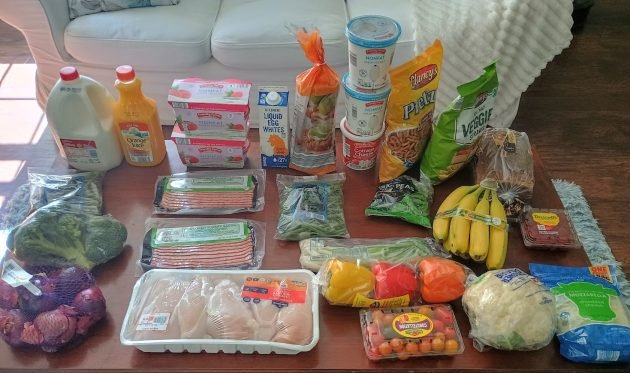 Brigette’s $99 Grocery Shopping Trip and Weekly Menu Plan for 4!
