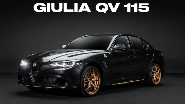 Only 10 Gold-Trim Alfa Romeo Quadrifoglios Exist—and They’re in Dubai