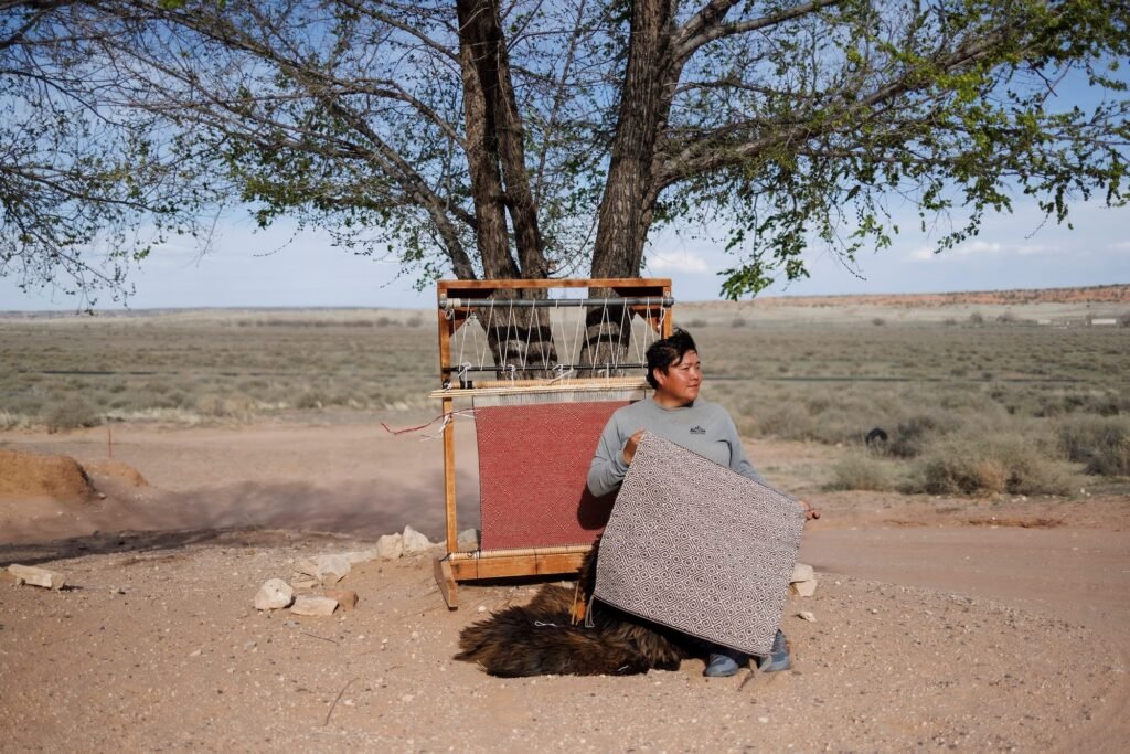 Nikyle Begay Resurrects Century-Old Diné Weavings