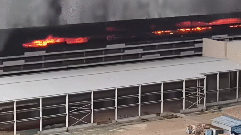 Fire Breaks Out at BYD EV Facility—but Batteries Weren’t to Blame