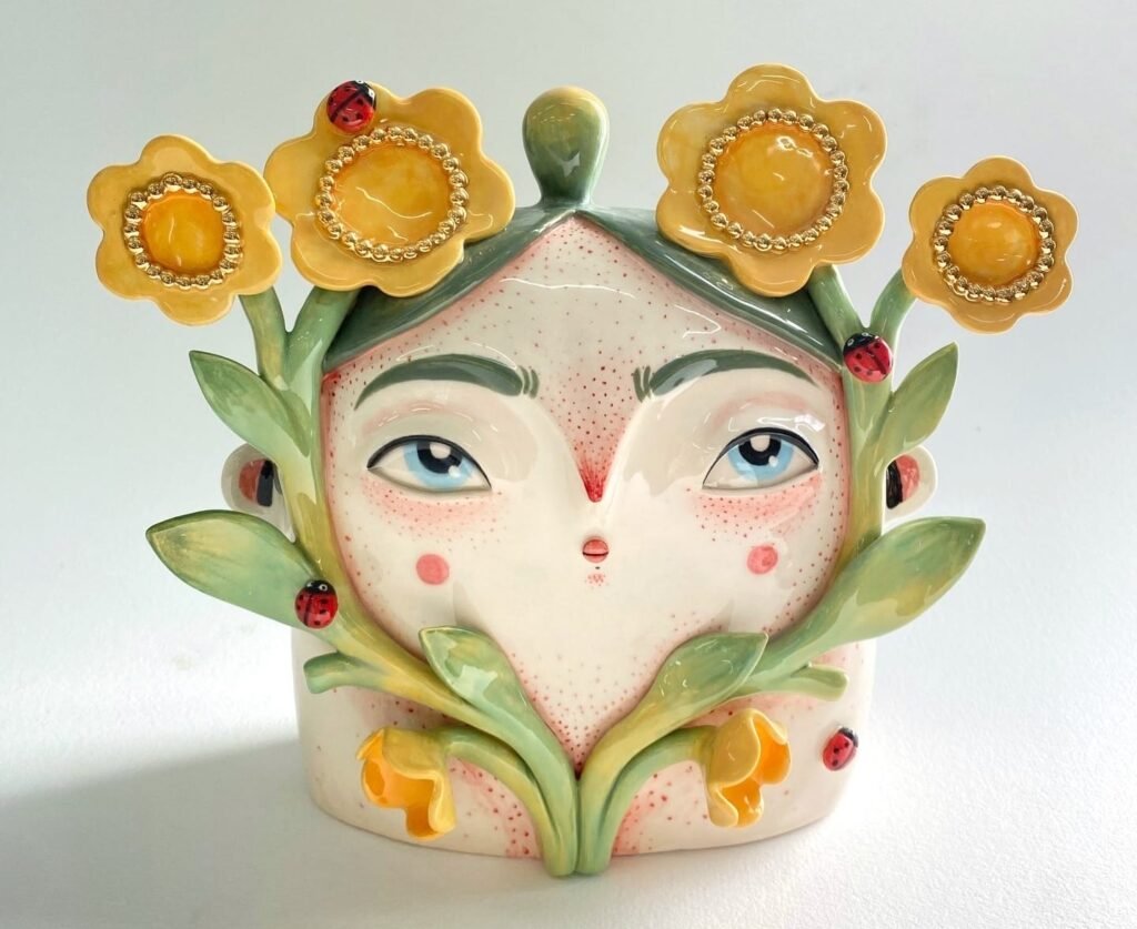 Abi Castillo’s Ceramic Beings Contrast Delicacy With the Natural World
