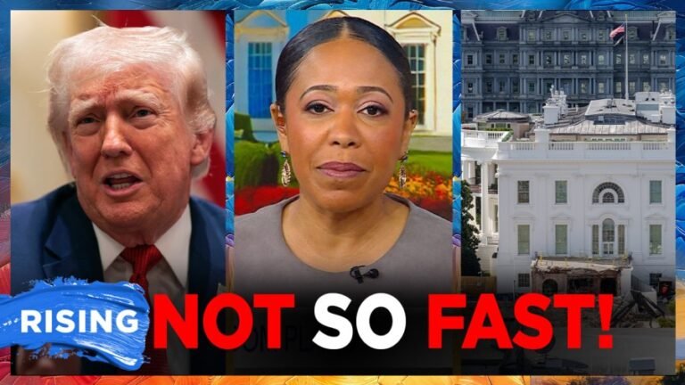 Trump rages after White House ballroom project blocked for now 