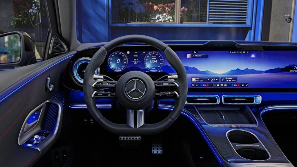Electric Mercedes C-Class Interior Revealed—And It’s Nothing Like the BMW i3