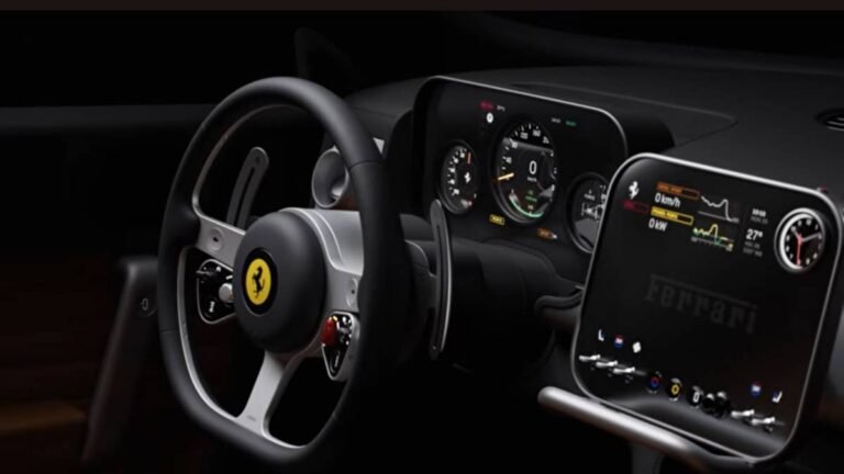New Video Shows What Ferrari Is Really Doing With Its EV Interior