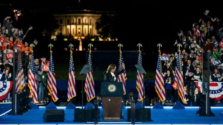 Harris invites 2028 speculation with speech in New York to Al Sharpton-hosted event