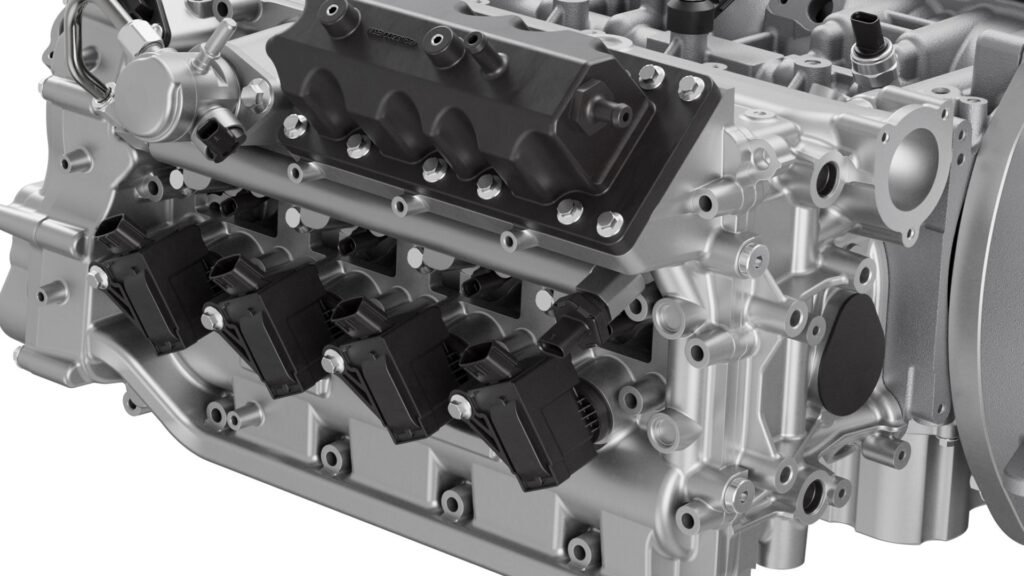 Turning A 4-Cylinder Engine On Its Side Lets This Company Turn EVs Into Gas-Sipping Hybrids