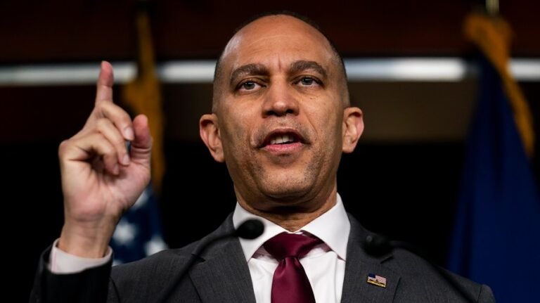 Jeffries: Americans would 'furiously react' to cutting health care to pay for Iran war