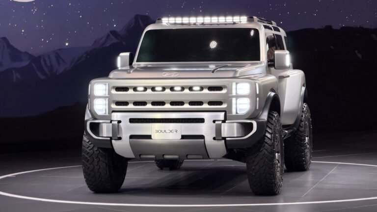 Hyundai Boulder Concept Is An Awesome Body-On-Frame SUV Designed For America