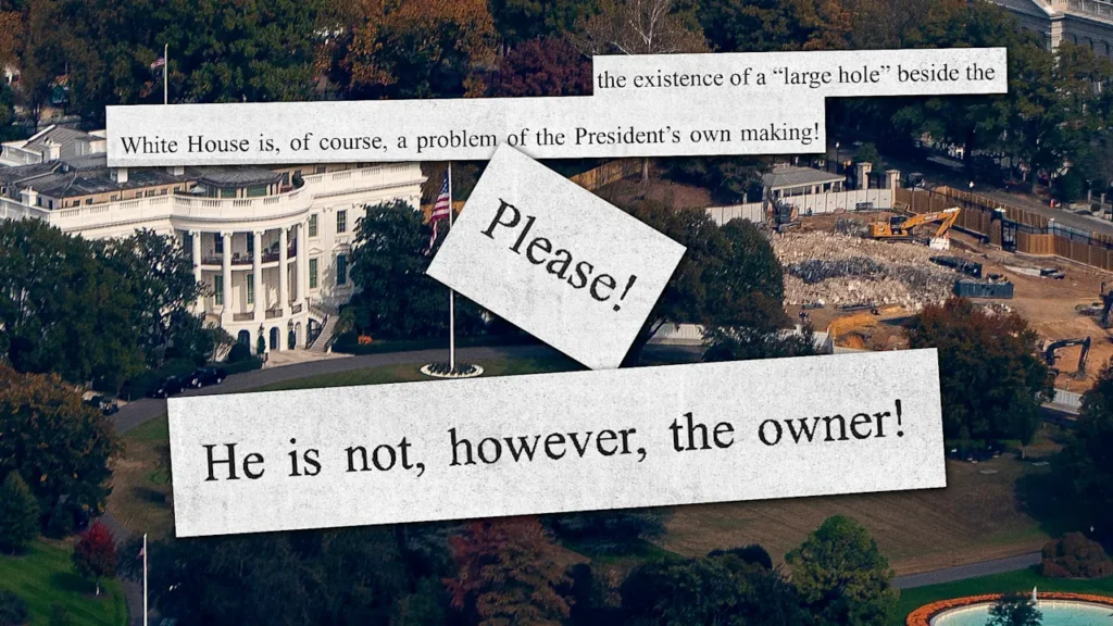 ‘Please!’ A judge’s sassy ruling halts Trump’s White House ballroom plans