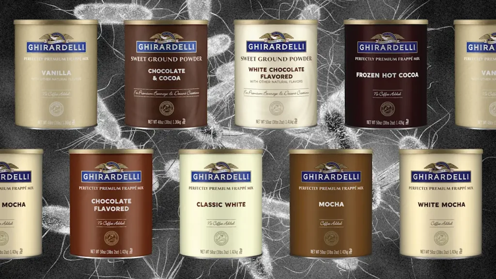 Ghirardelli Chocolate products recalled over Salmonella fears. Avoid this list of 13 beverage mixes