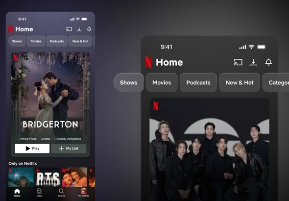 Netflix goes vertical with its new mobile app