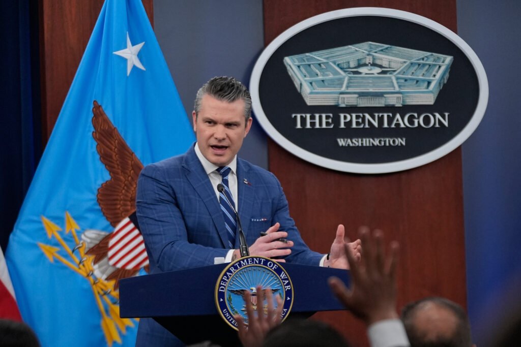 Hegseth again skipping Ukraine meeting, will send top lieutenant instead