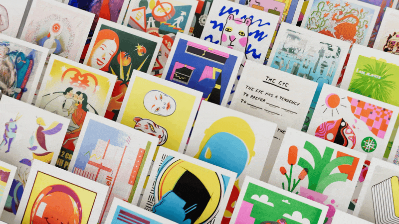 This Risograph Studio Celebrates 400 Artist Postcards Mailed Around the Globe