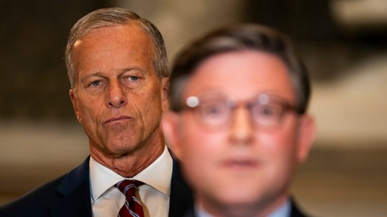GOP senators ratchet up pressure on Speaker Johnson to quickly end DHS shutdown