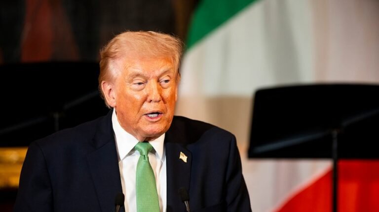 Trump says military is 'loading up the ships' if peace talks with Iran go south in Pakistan