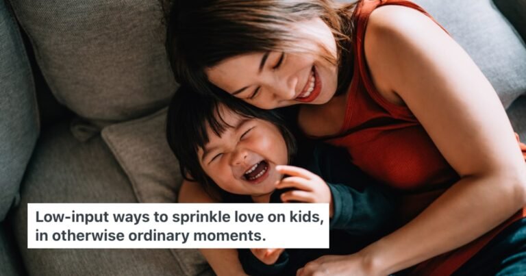 Parents Are Sharing Tiny Ways To "Sprinkle Love" On Their Kids & It's The Best