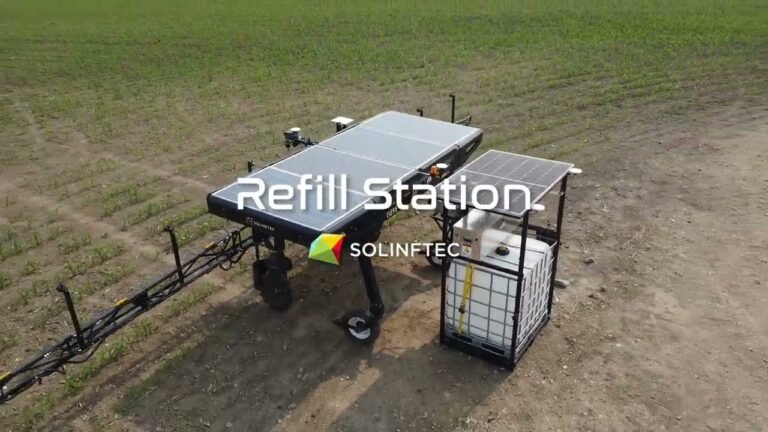 Solinftec’s self-refilling spray robots close the loop on 24:7 autonomy on the farm
