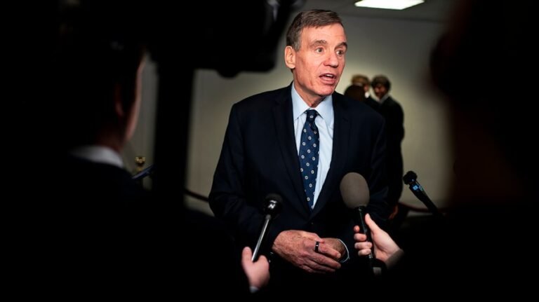 Mark Warner slams Trump's NATO threat 