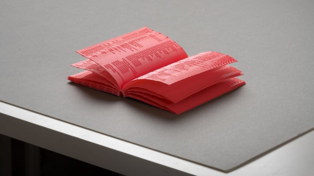 How do you 3D print a book? This 3D-printed book will teach you